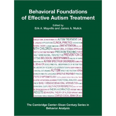 Picture of Behavioral Foundations of Effective Autism Treatment