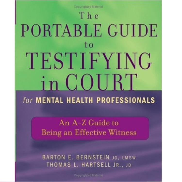 Picture of The Portable Guide to Testifying in Court for Mental Health Professionals