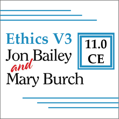 Picture of Bailey & Burch Ethics v3 Comprehensive & Advanced - 11 BACB Credits - 3 Month License