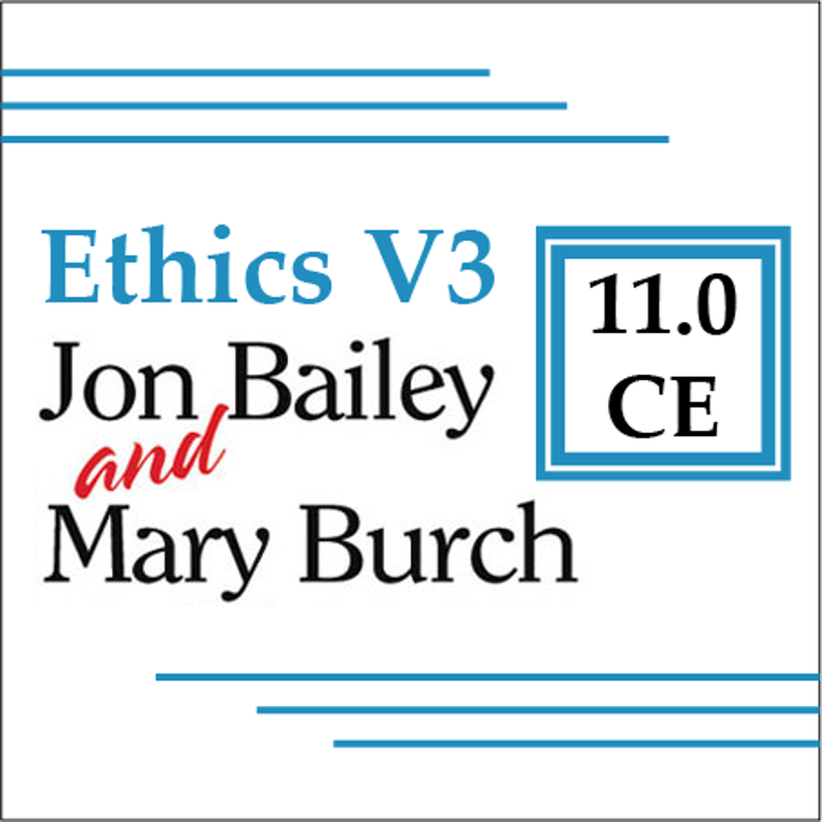 Picture of Bailey & Burch Ethics v3 Comprehensive & Advanced - 11 BACB Credits - 3 Month License