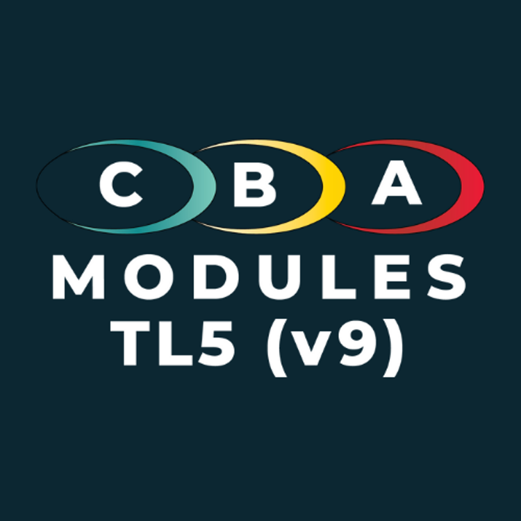 Picture of CBA Learning Module Series TL5 (v9)